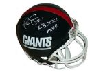 Phil Simms Authentic Giants Helmet w/ "SB XXI MVP" Insc. (Steiner Sports COA)